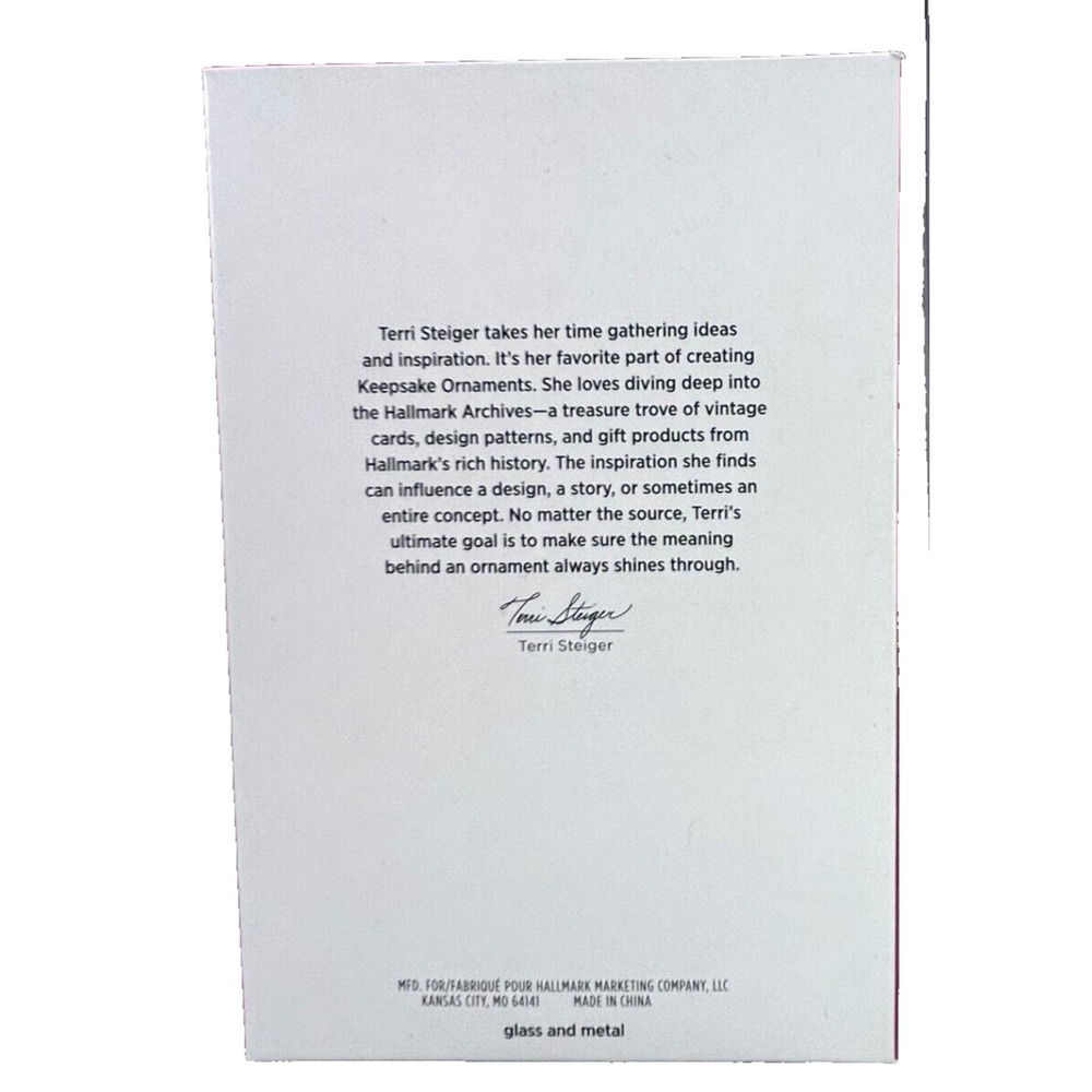 Hallmark CHRISTMAS COMMEMORATIVE Keepsake Ornament 50th Anniversary 2023 Special - Picture 4 of 7